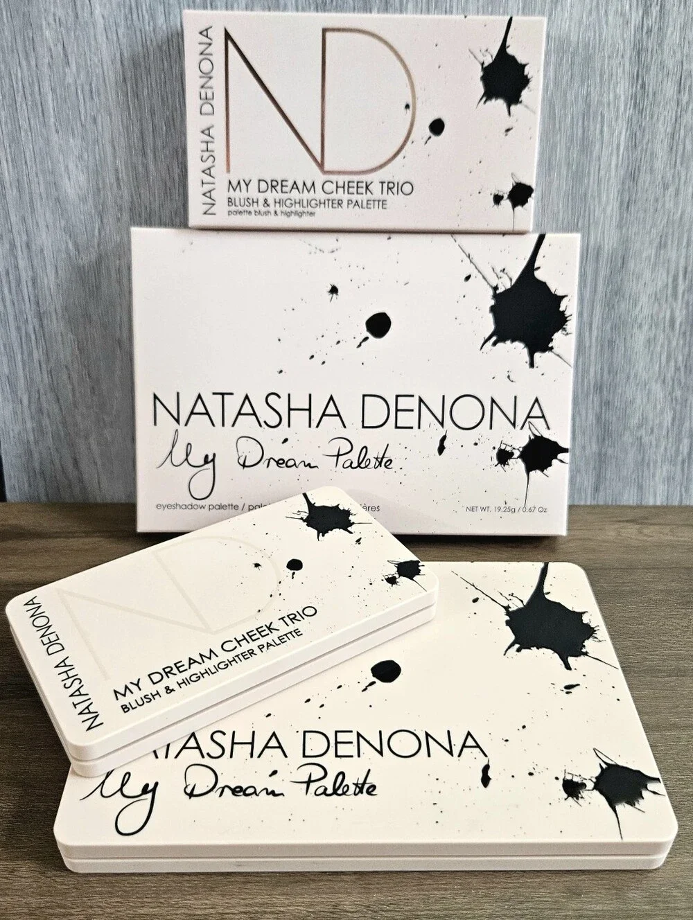 Natasha Denona MY DREAM Eyeshadow Palette & Cheek Trio NEW
